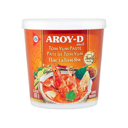 Соус на основе раст.масел ПАСТА ТОМ ЯМ AROY-D, 400г, пл/б;
